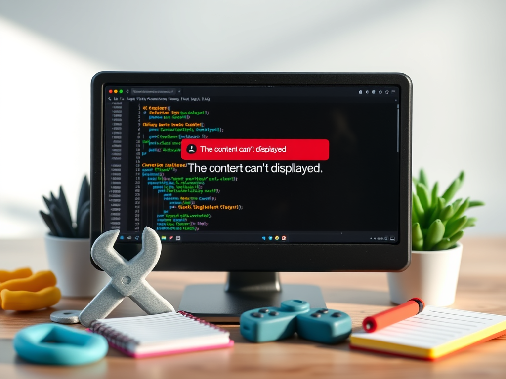 Fix WordPress “content can’t be displayed” error