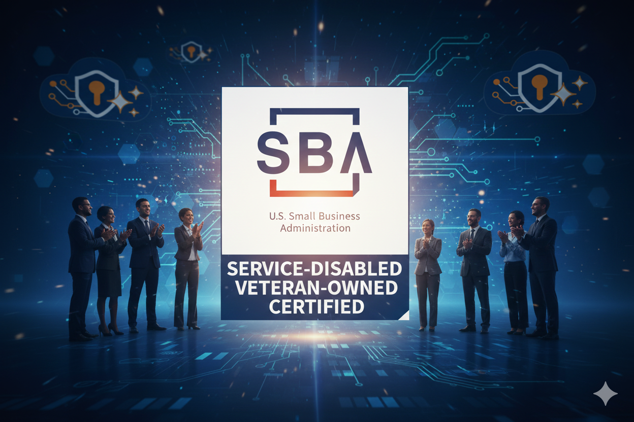 🎖️Major Milestone Alert! Proudly Certified as a Service-Disabled Veteran-Owned Business (SDVOSB)!